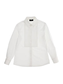 Boys | Tuxedo Shirt | White