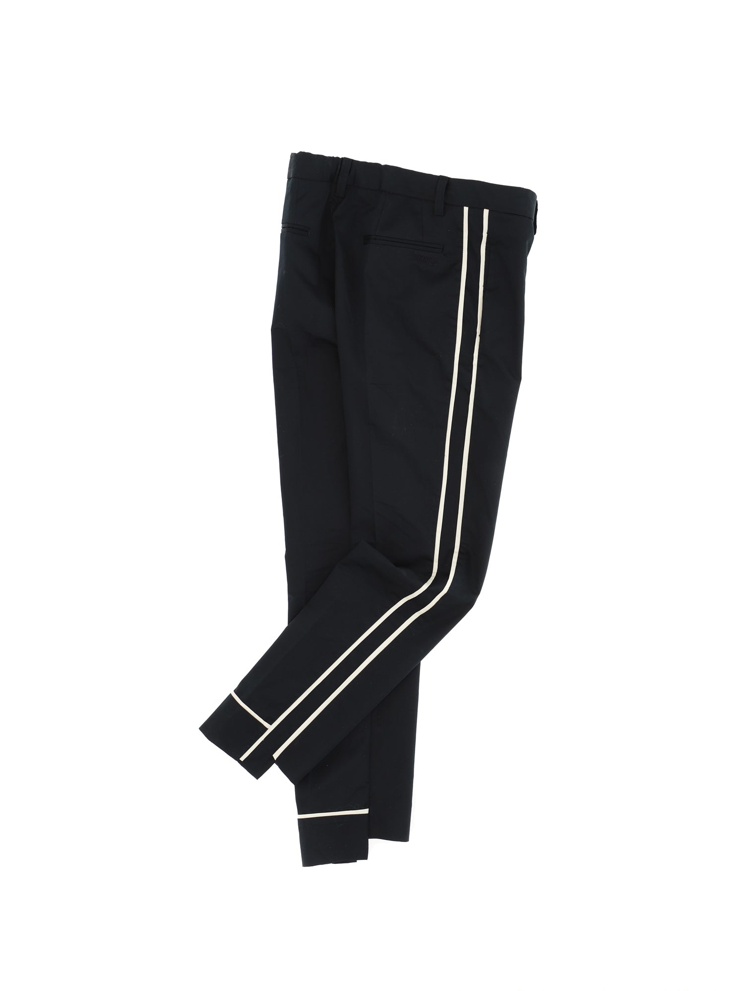 Boys | Satin Trousers With Bands | Dark Blue