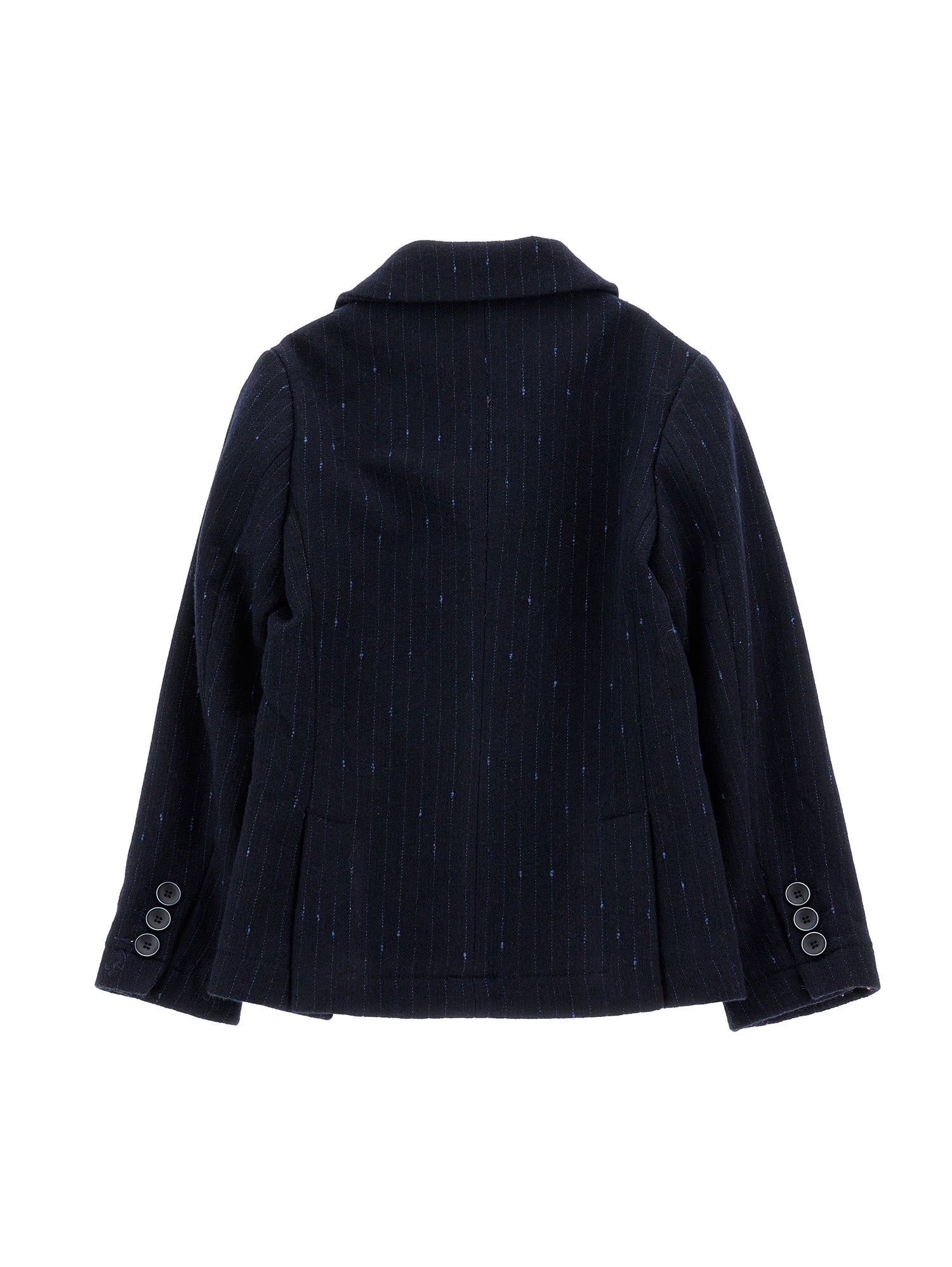 Boys | Two-Button Herringbone Blazer | Dark Blue