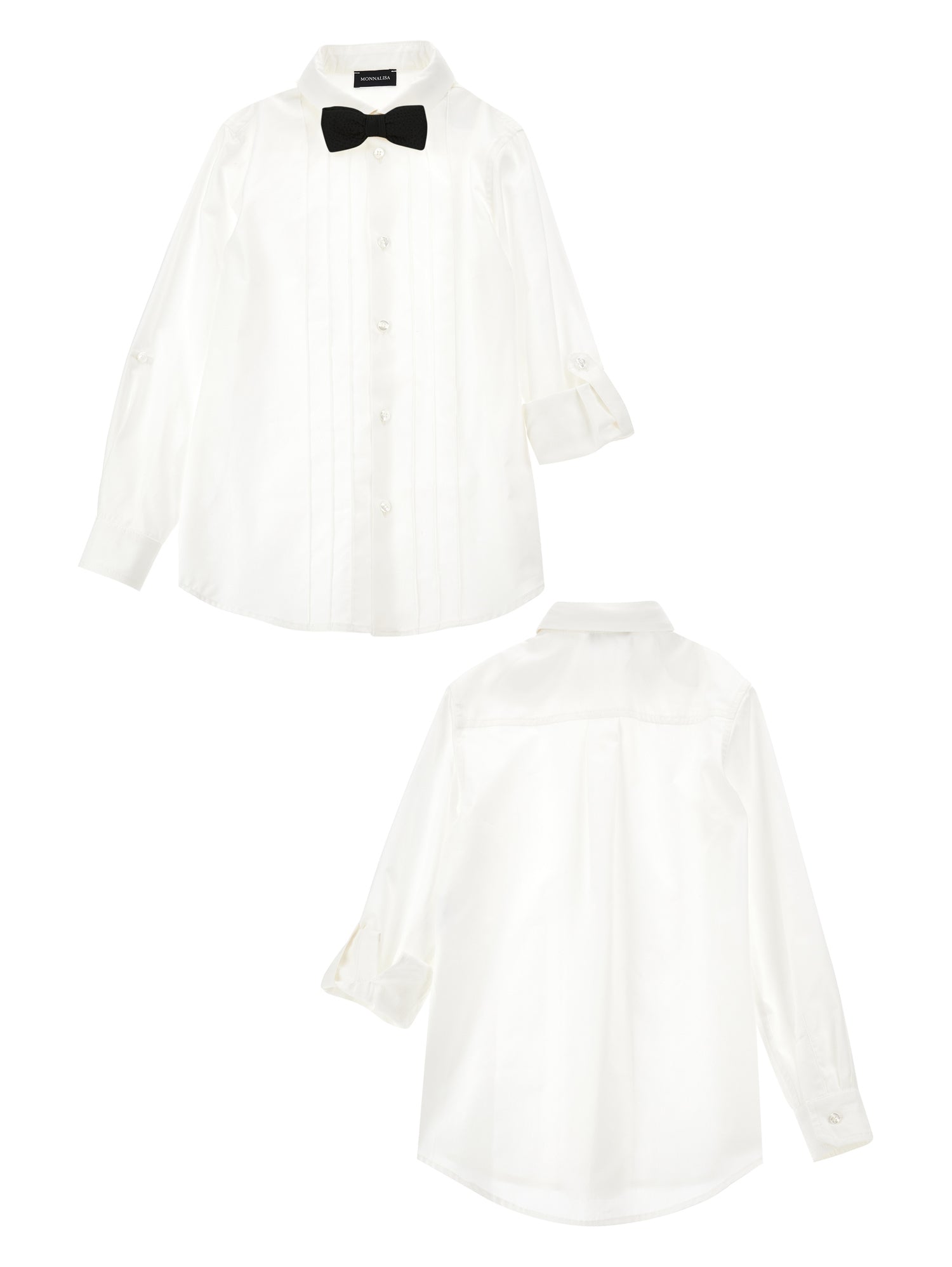 Boys | Formal Seersucker Suit | Black/Cream