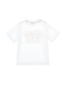 Boys | Jersey T-Shirt With Rodeo Print | White