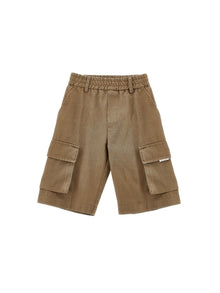 Boys | Bermuda Over Cargo | Beige