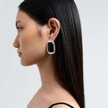 Ribbon Earrings | Silver-Plated on Brass