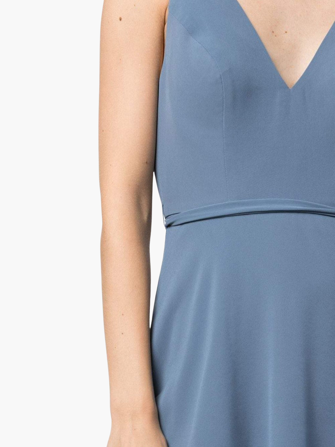 Aprilia A-Line Gown | Dusty Blue