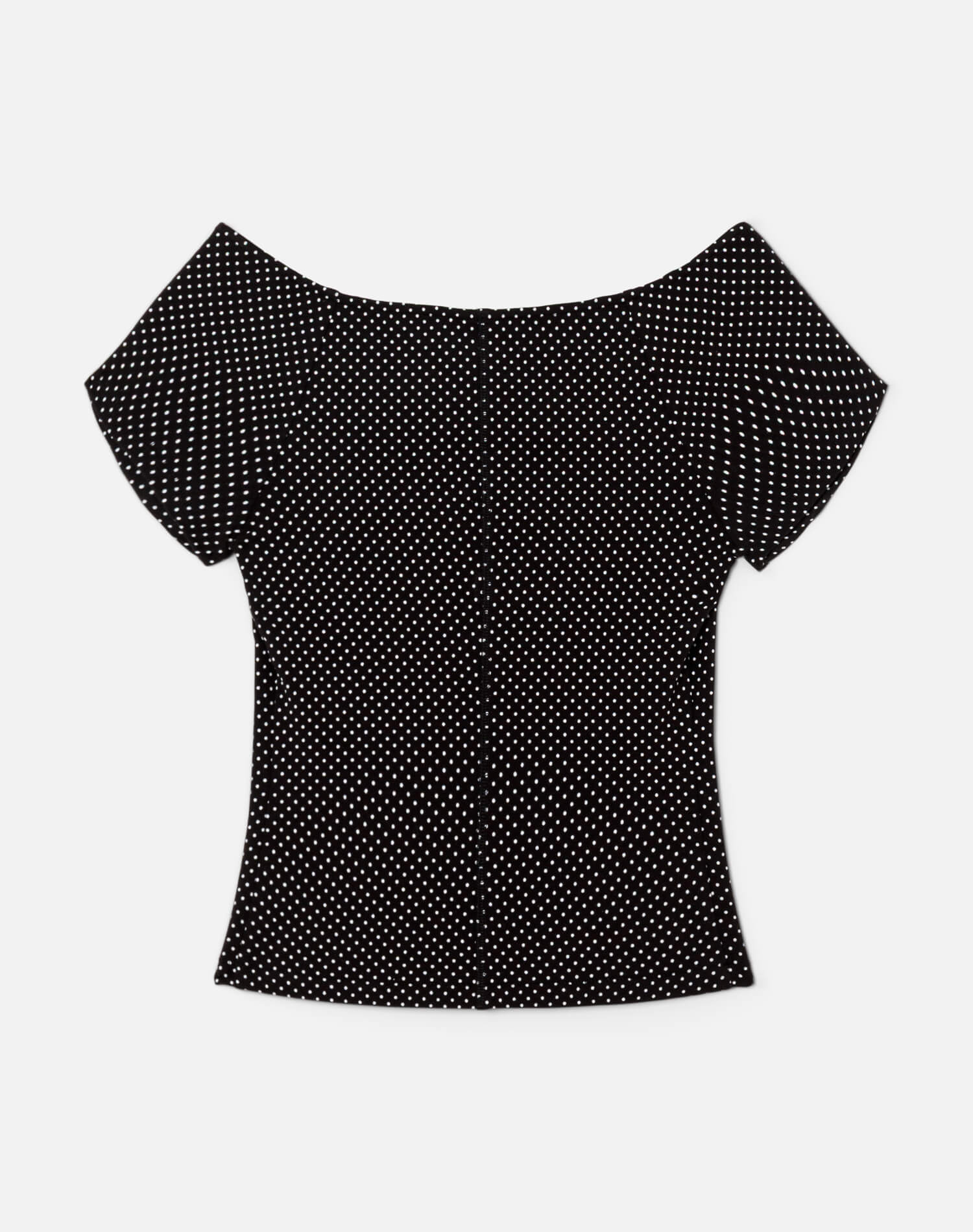 Womens | Shoulder Slim Tee | Micro Dot