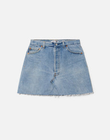 Womens | Levi's Classic Mini Skirt | Indigo