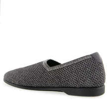 Nathaly Casual Loafer | Gunmetal Metallic Knit