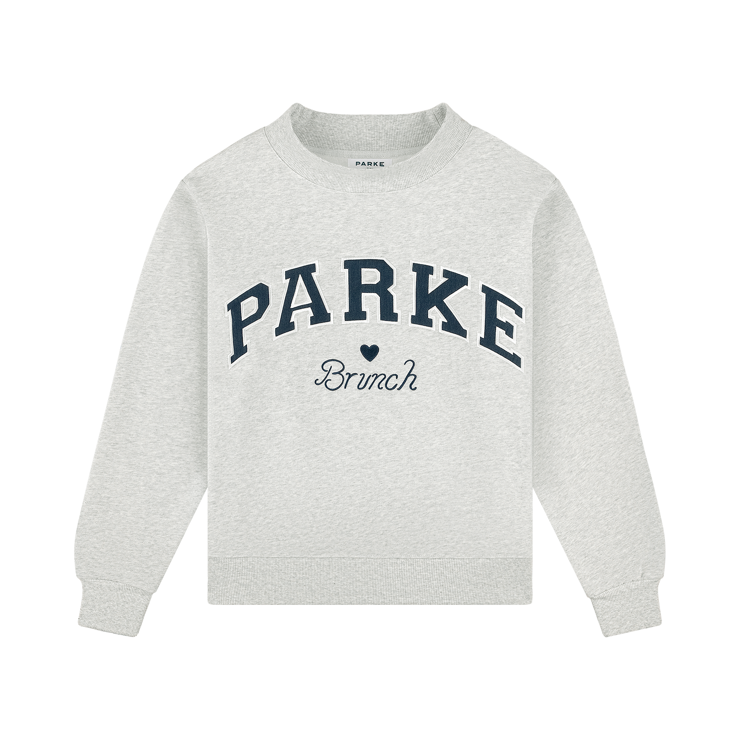 Parke Varsity Mockneck | Classic Grey/Vintage