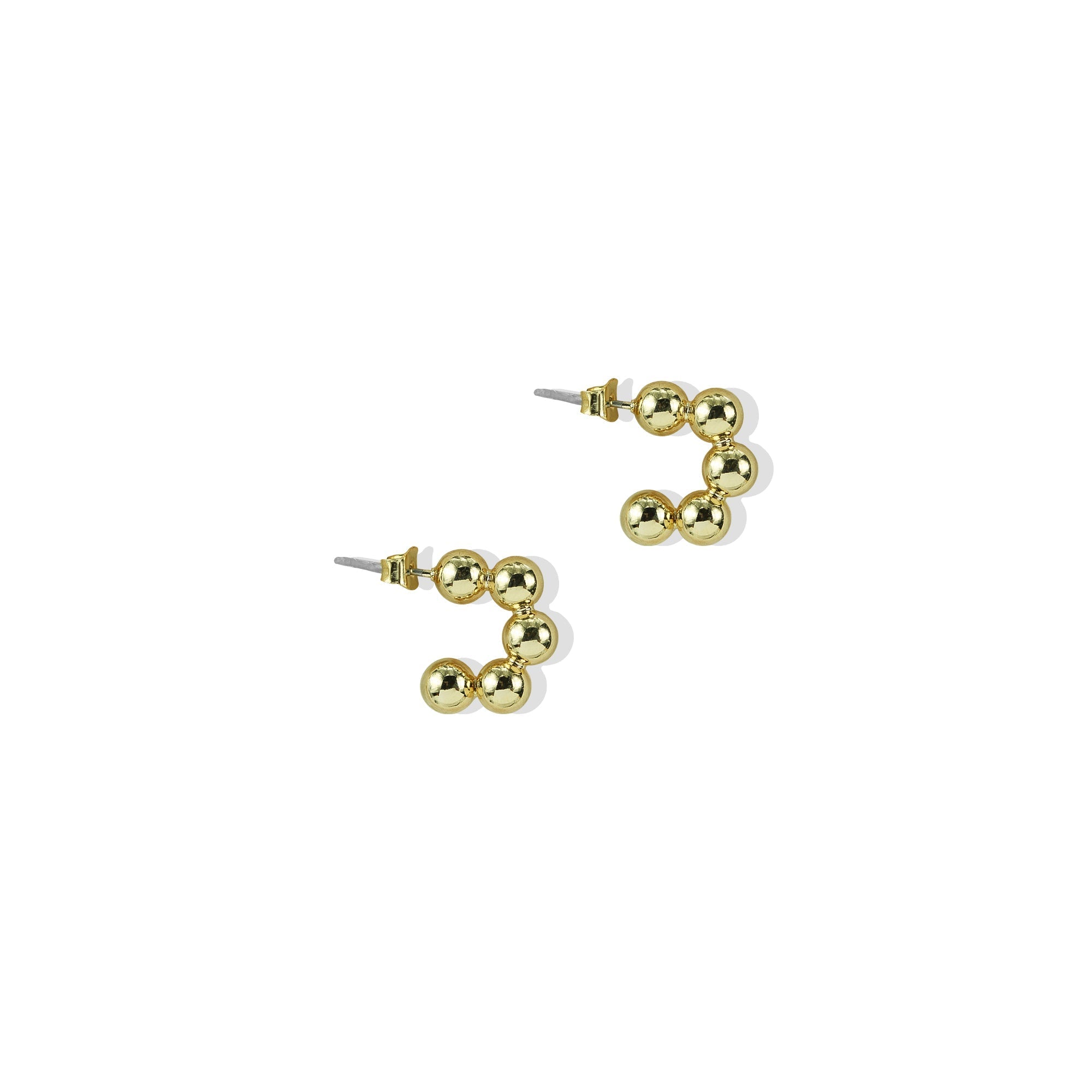 The Bolero Mini Huggie | 18K Yellow Gold-Plated