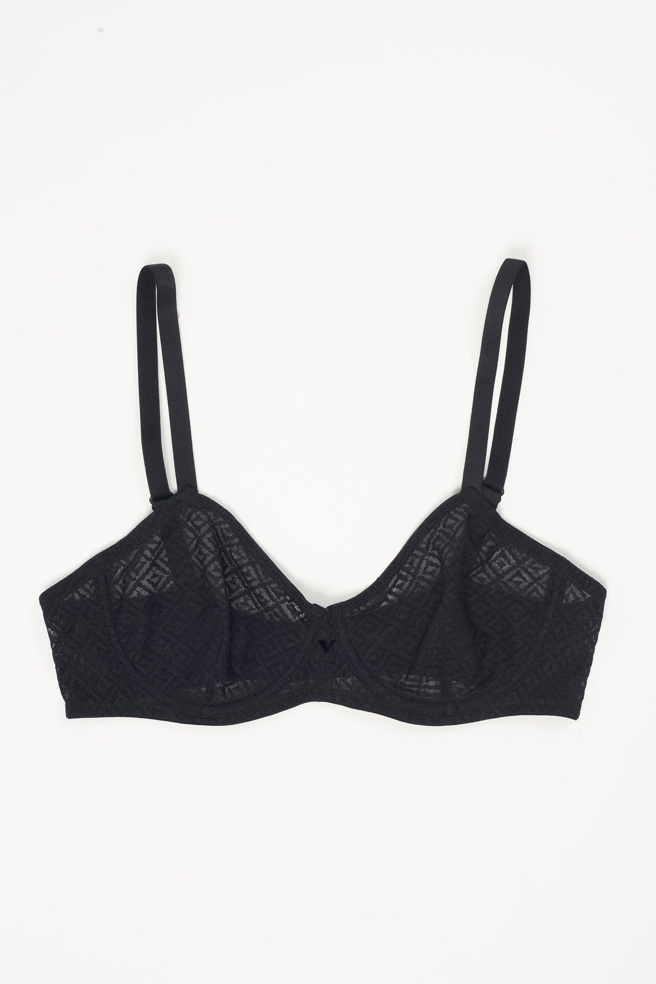 Betty Underwire Full Cup Bra | Black