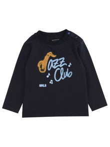 Boys | Long-Sleeved Jersey T-Shirt | Dark Blue