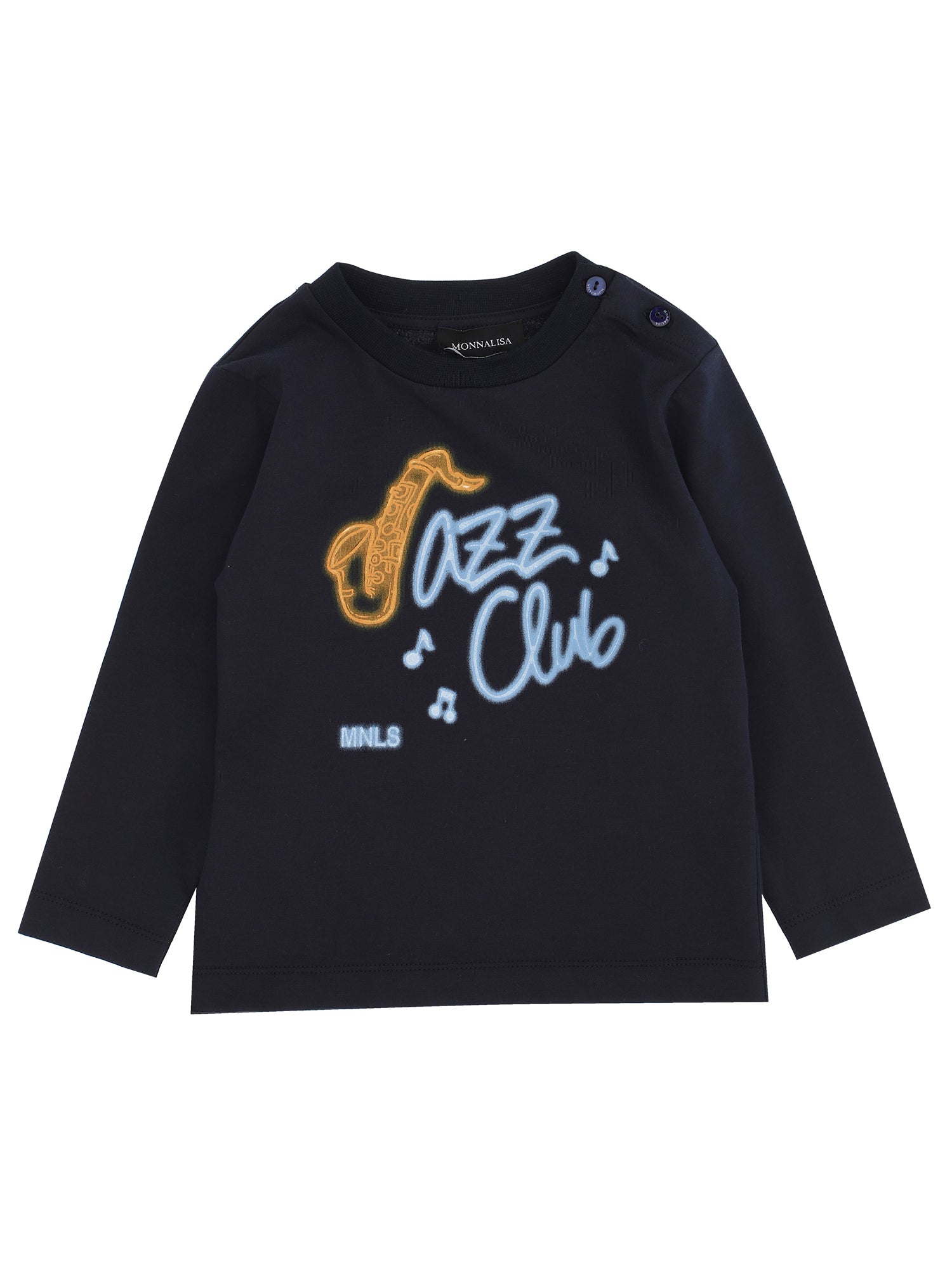 Boys | Long-Sleeved Jersey T-Shirt | Dark Blue