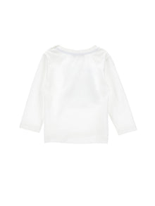 Boys | Organic Cotton Dumbo Print T-Shirt | Cream