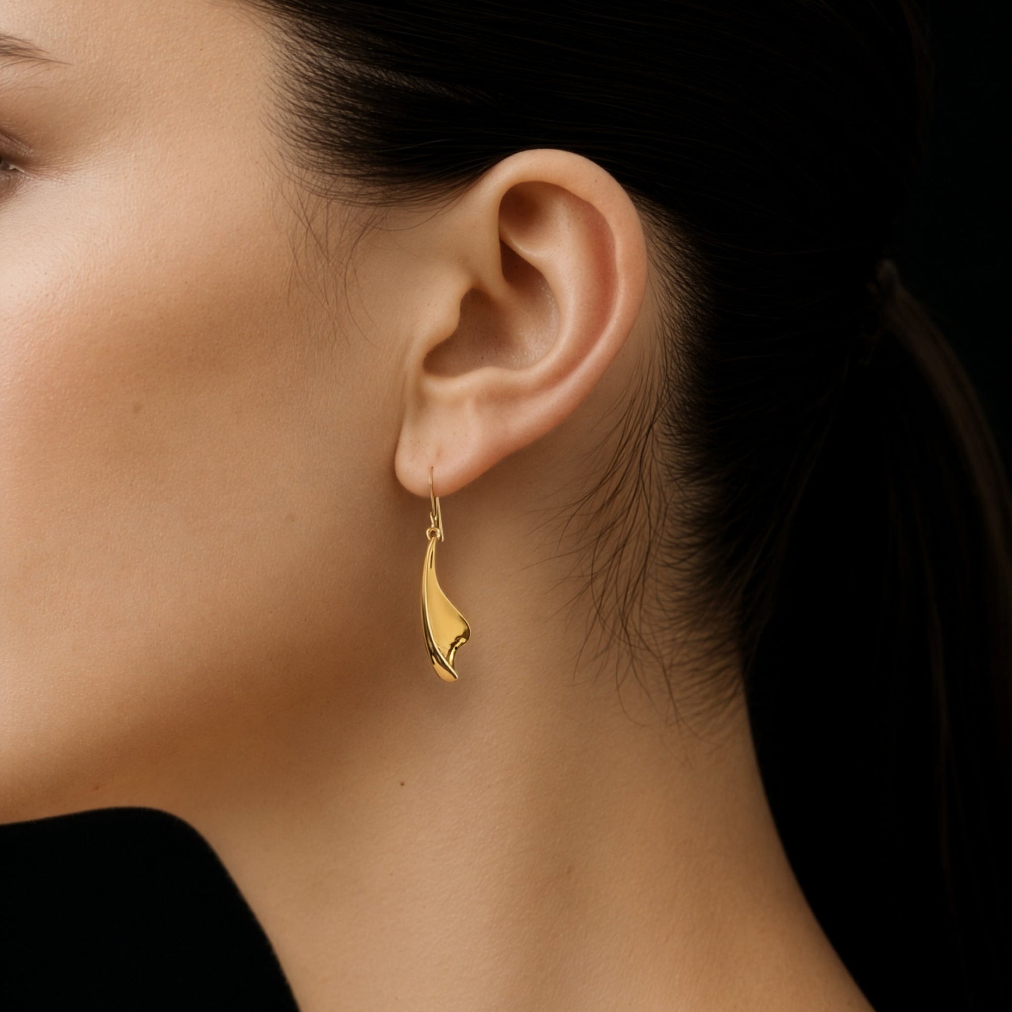 Drape Earrings | 18K Gold Plated on Sterling Silver