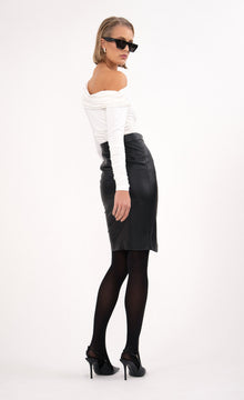 Leo Midi Skirt | Black