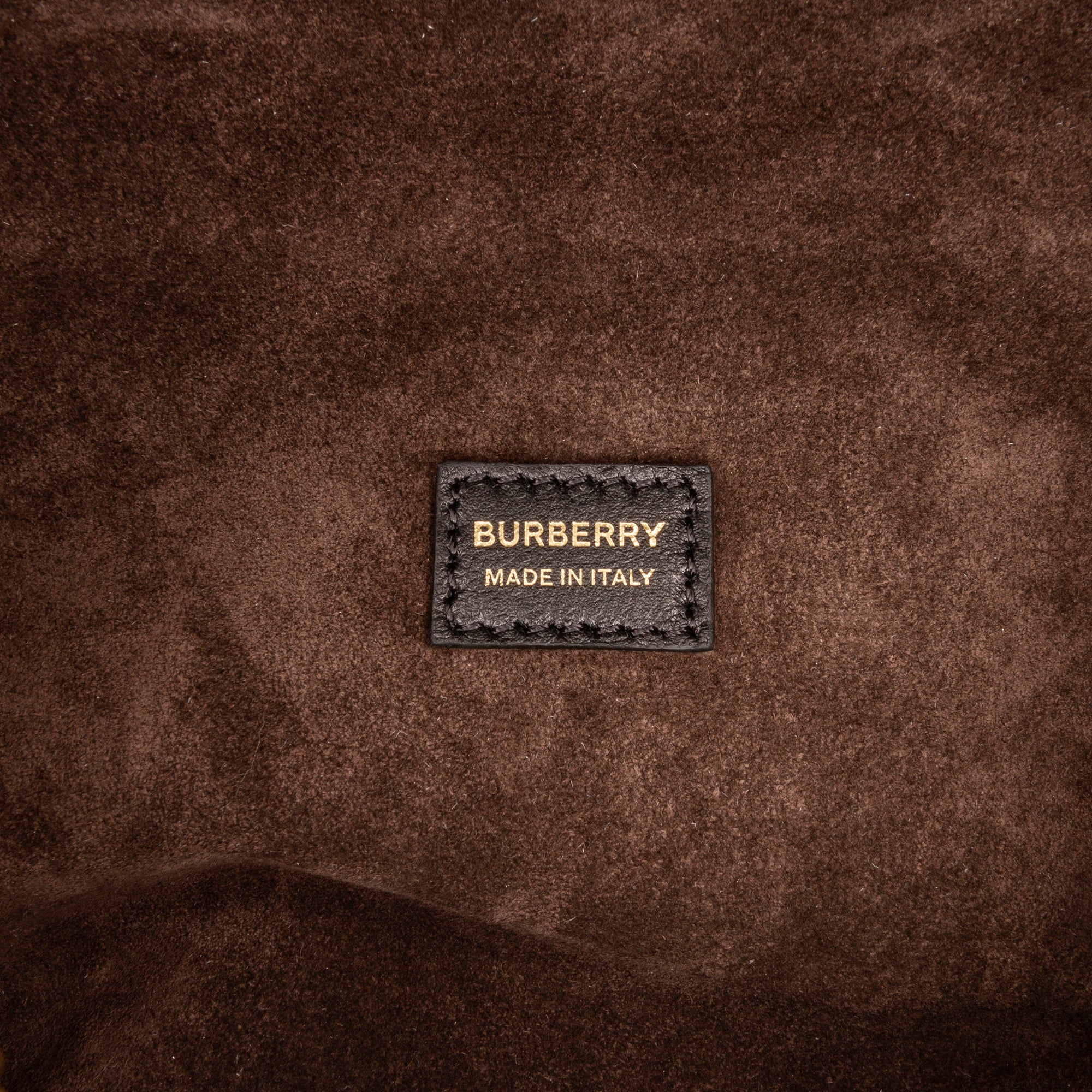 Burberry | Pre-Owned Quilted Cube Chain Shoulder Bag | Brown/Taupe