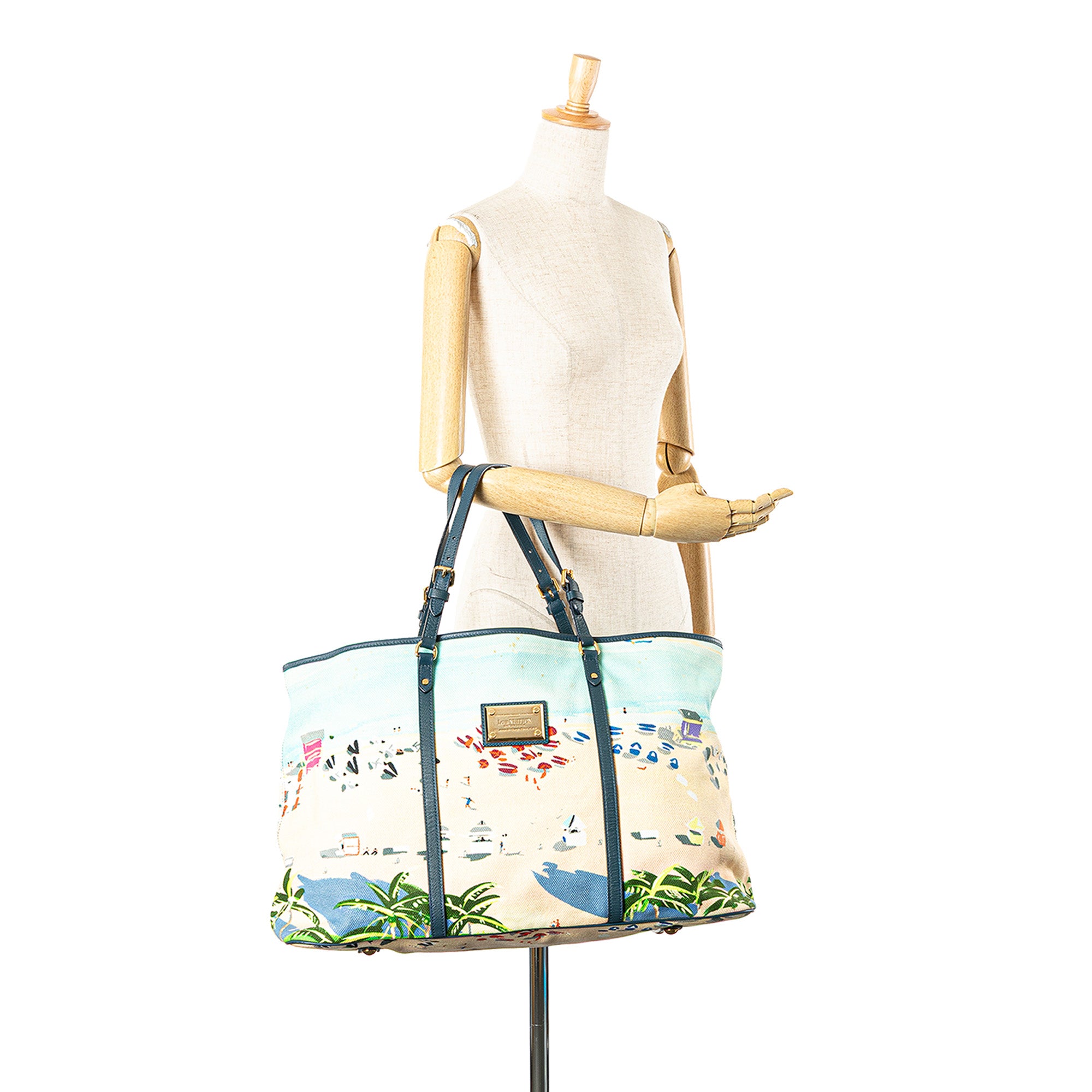 Louis Vuitton | Pre-Owned Ailleurs Cabas Promenade GM | Blue Multi/Multi