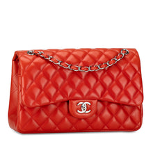 Chanel | Pre-Owned Jumbo Classic Lambskin Double Flap - I | Red