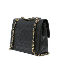 Chanel | Pre-Owned Medium Tall Classic Lambskin Double Flap | Black