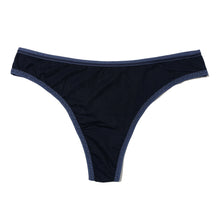 Movecalm Natural Rise Thong | Blackberry Crumble/Waterfall Blue