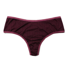 Movecalm Hi-Rise Thong | Dreid Cherry/Damson Plum