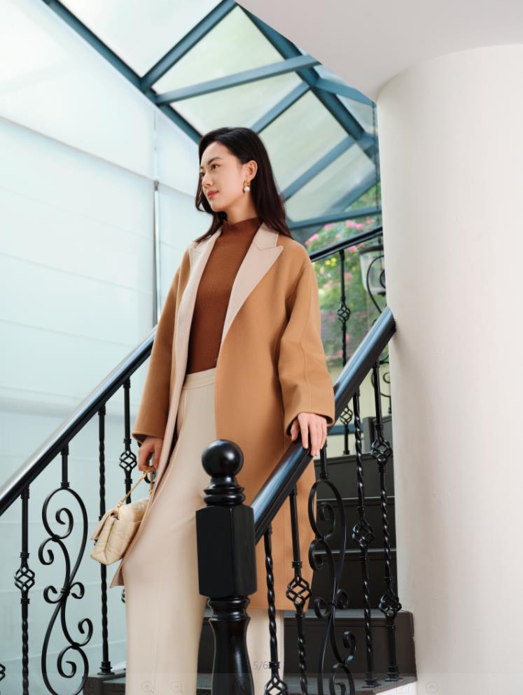 Cashmere Coat | Camel