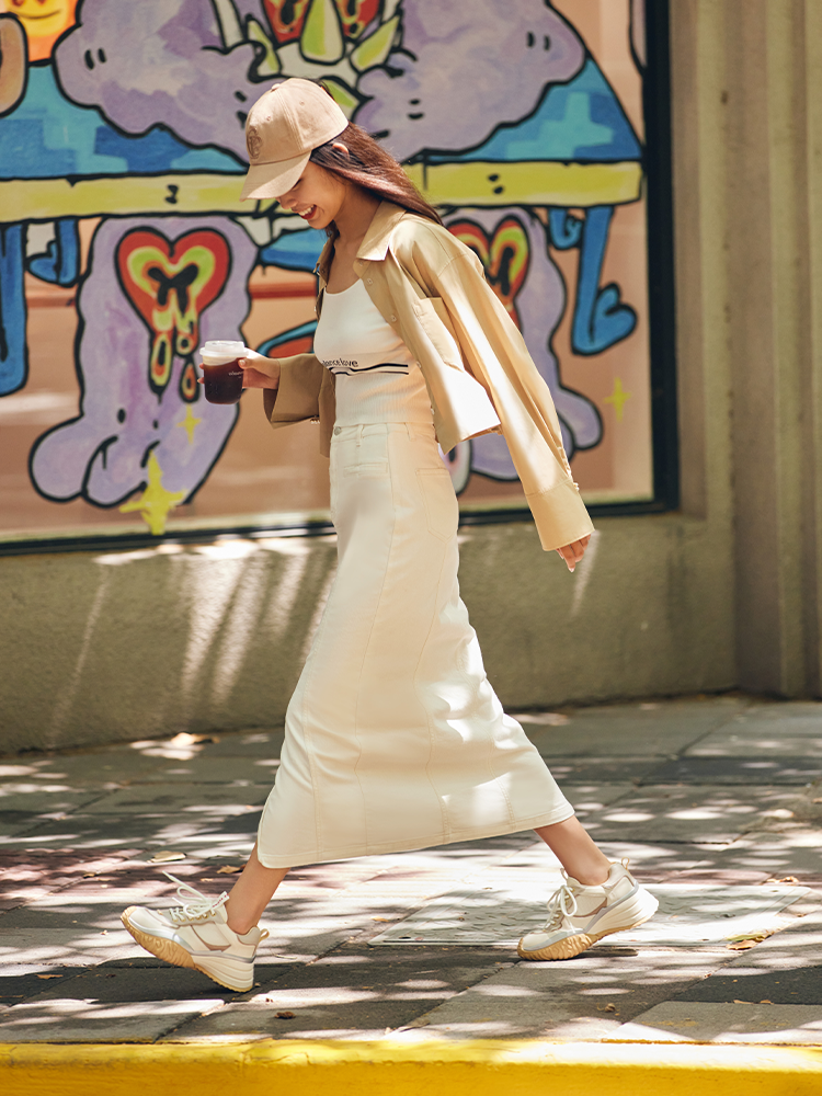 Chunky Sneaker | Beige