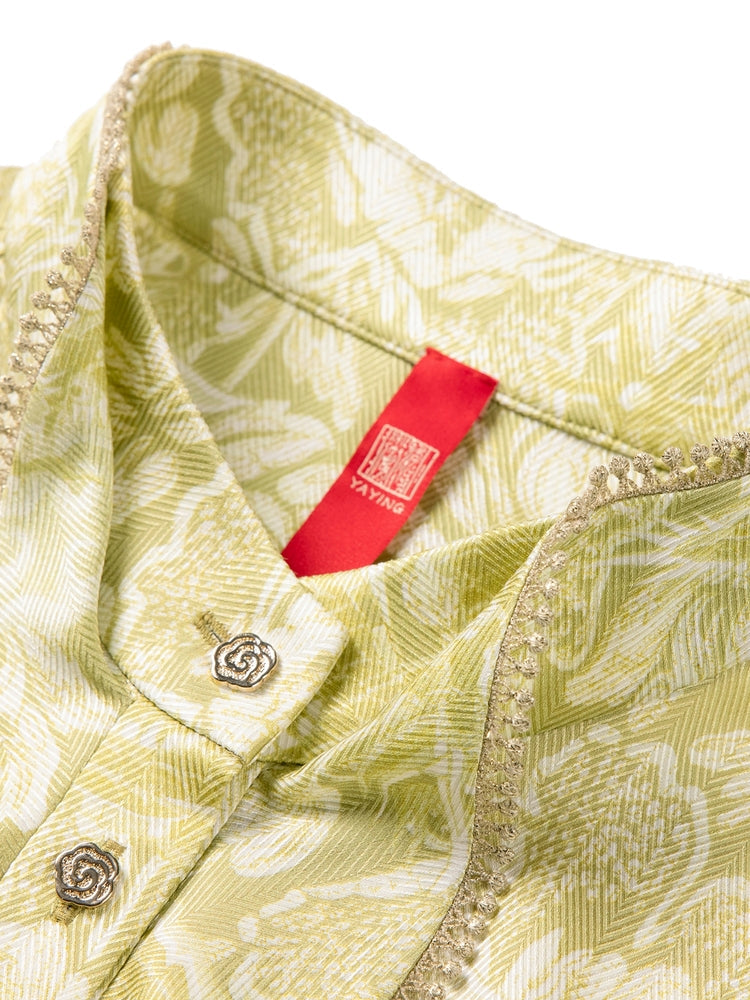 Silk Blouse | Green