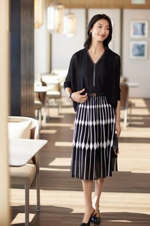 Silk Inner Sleeveless Top | Black