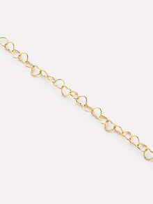 Heart Chain Necklace | 10K Solid Gold