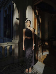 Aurora Maxi Dress | Charcoal