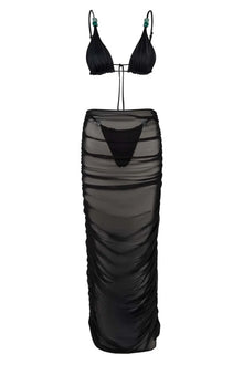 Bahia Maxi Pareo | Black