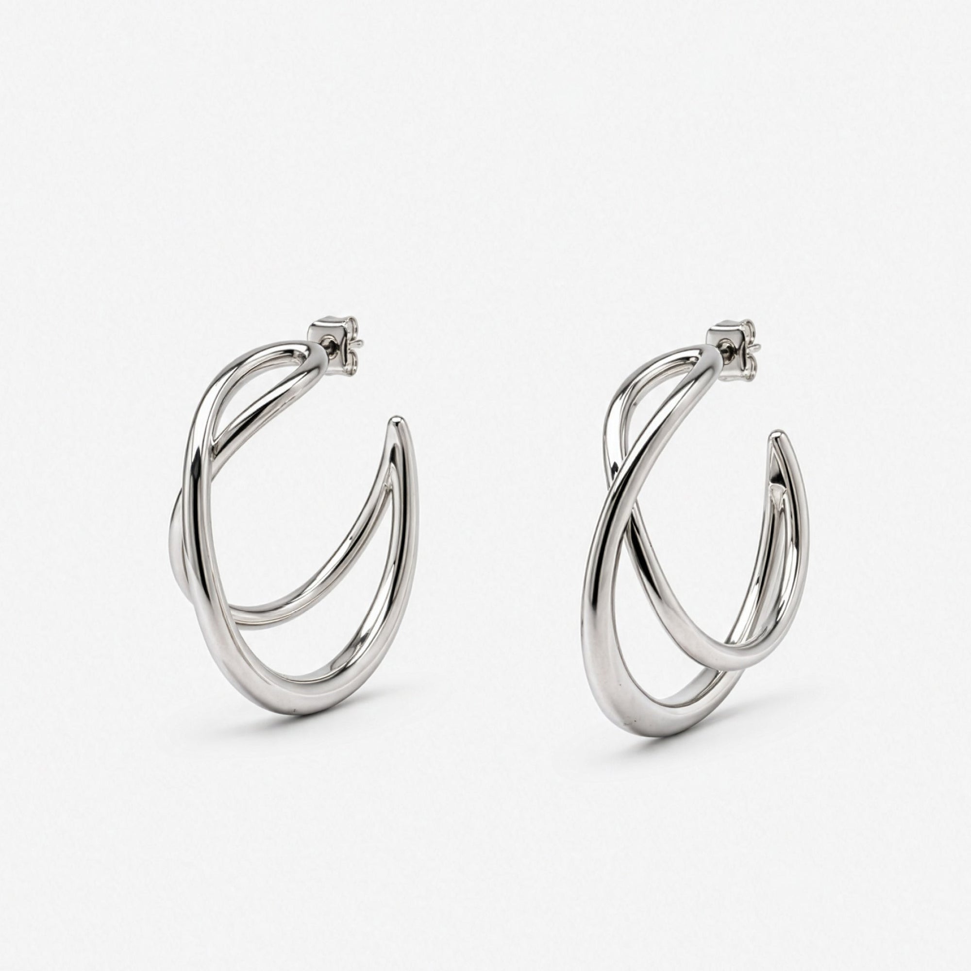 Eternity Earrings | Sterling Silver