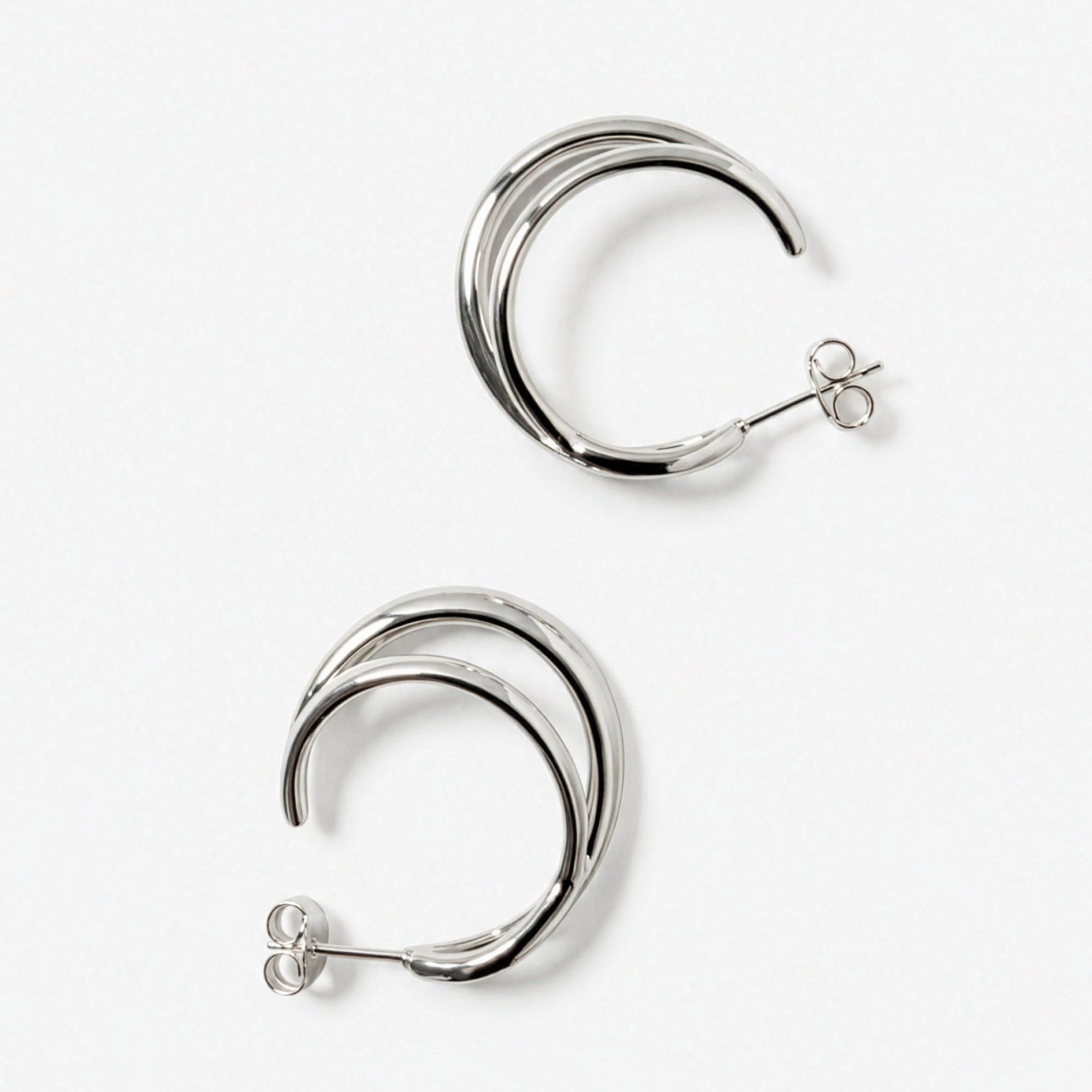 Eternity Earrings | Sterling Silver