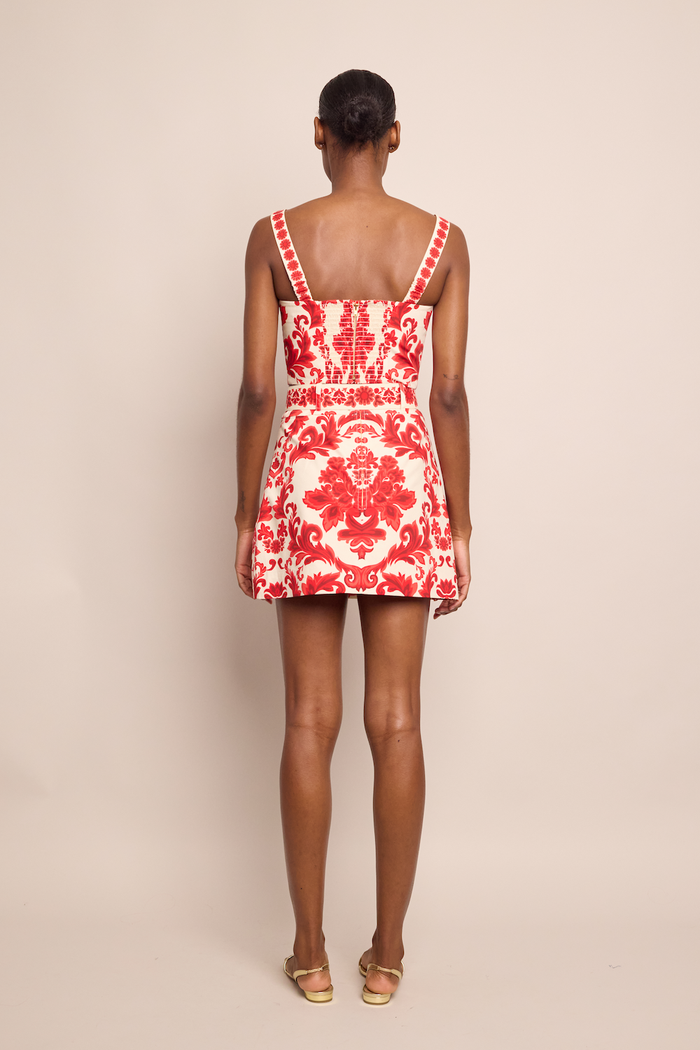 Blaze Mini Skirt | Fiore Red