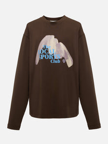 Long-Staple Cotton Sweatshirt | Brown