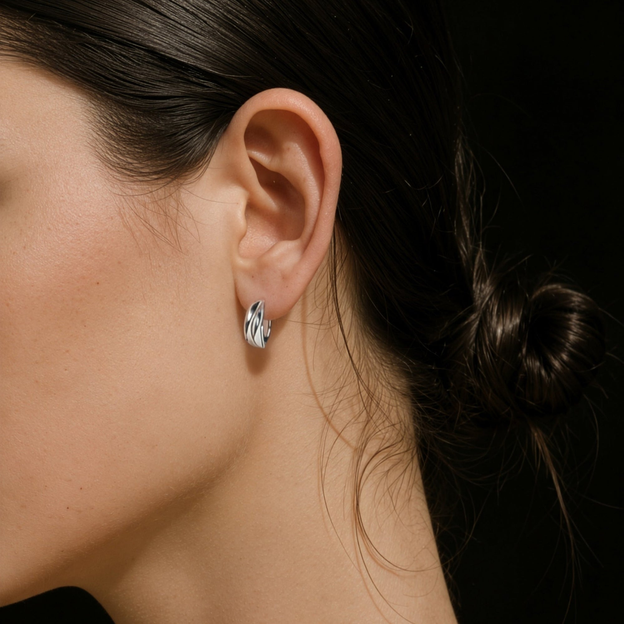 Mac Earrings | Sterling Silver