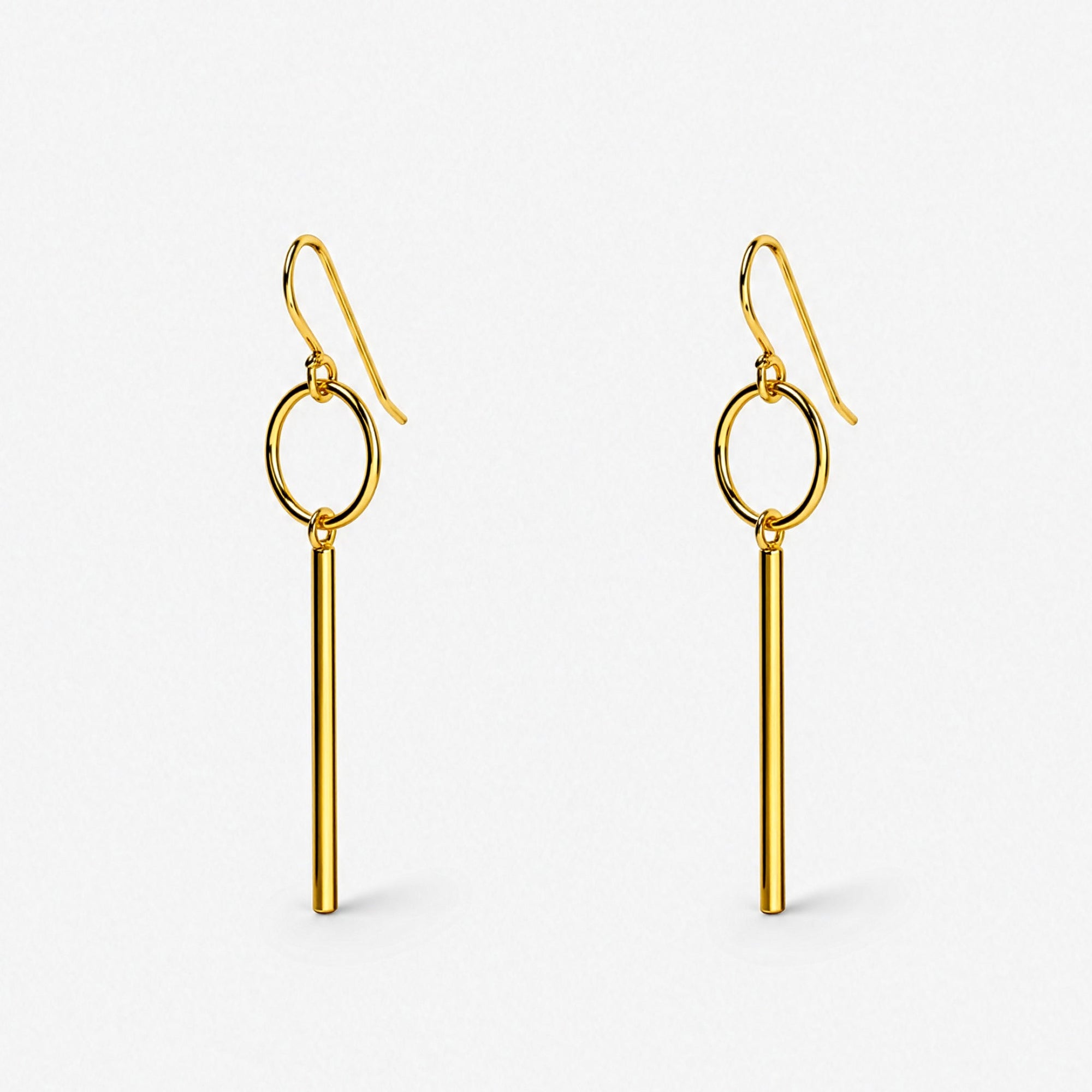 Kagi Earrings | 18K Gold Plated on Brass
