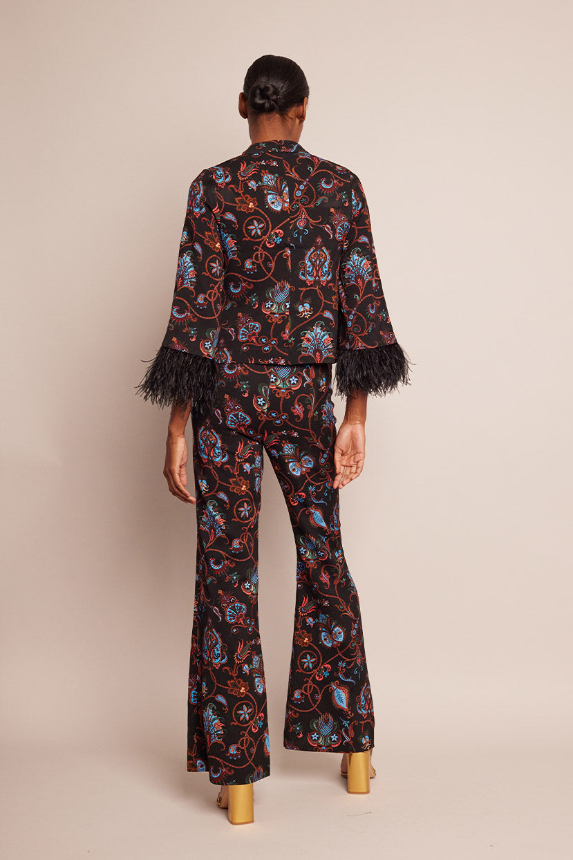 Pisa Pant | Marcel Black Coral