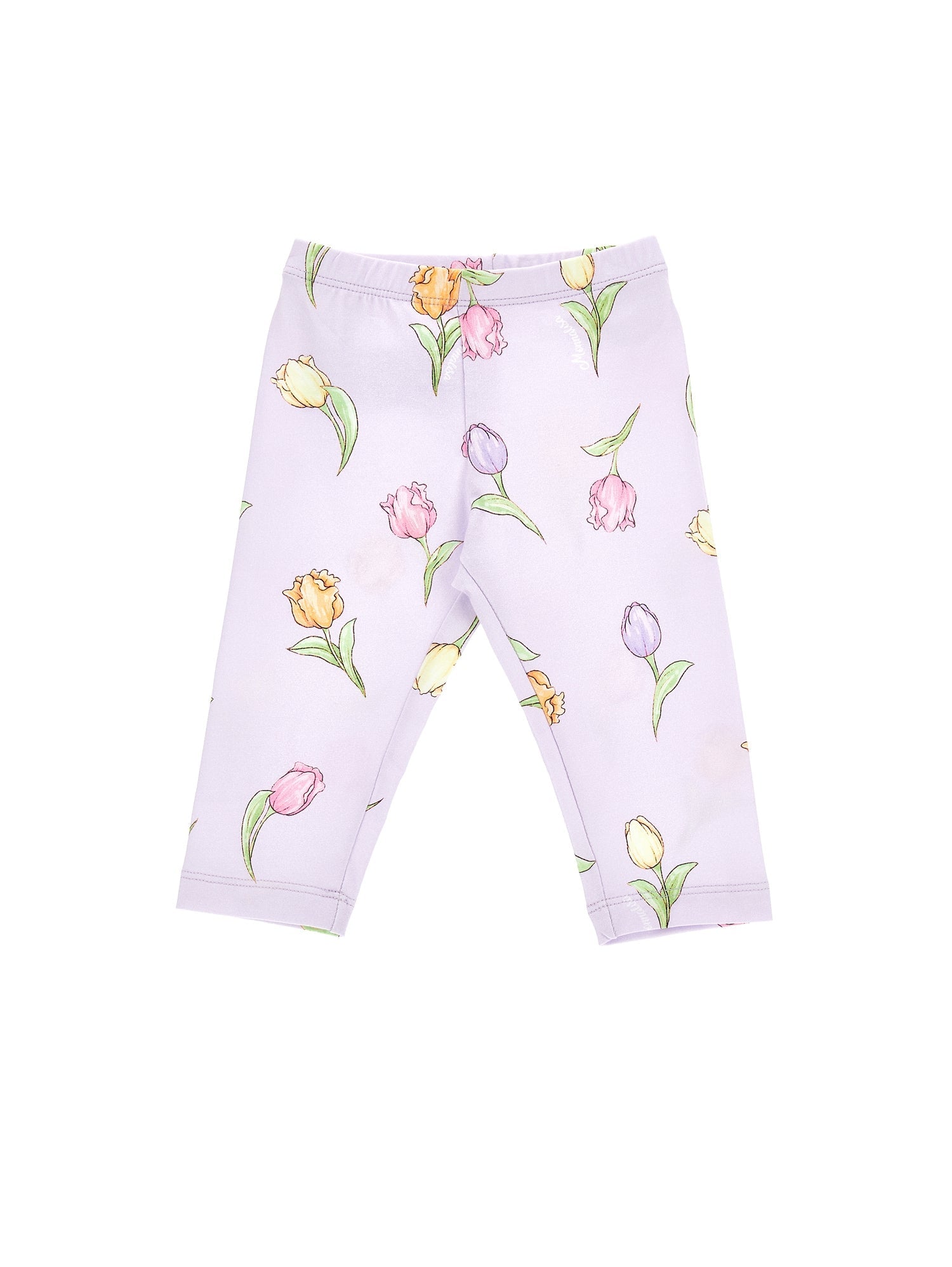 Girls | Tulip Cotton Leggings | Wisteria