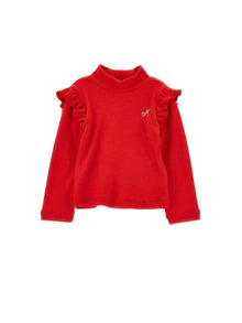 Girls | Viscose Turtleneck | Ruby
