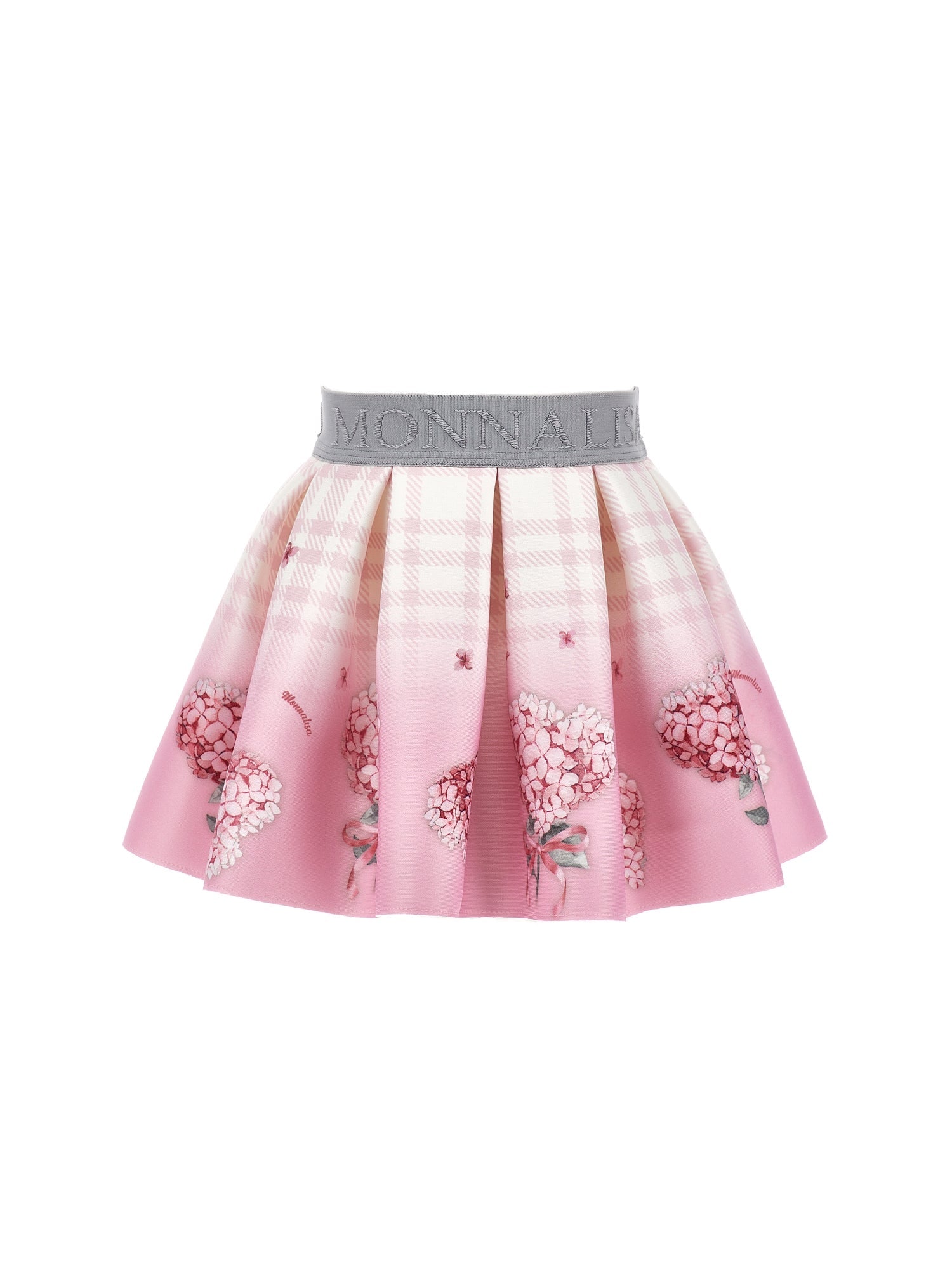 Girls | Floral Neoprene Skirt | Cream/FairyTale