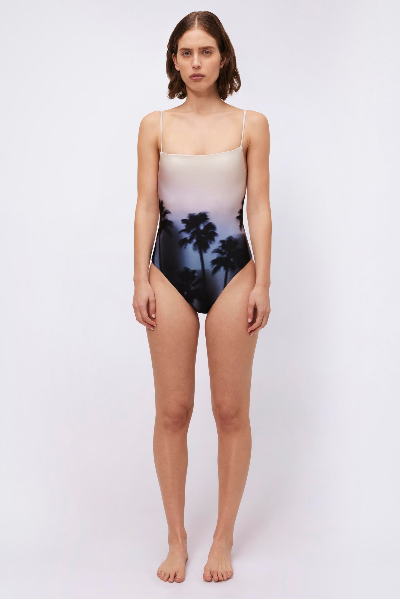 Elenora One Piece | Hazy Palm Print