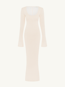 Ella Long Sleeve Dress | Snow Sequin