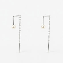 Sev Earrings | Sterling Silver | Freshwater Pearl