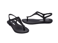 Womens | Campana Flow Sandal | Black Glitter