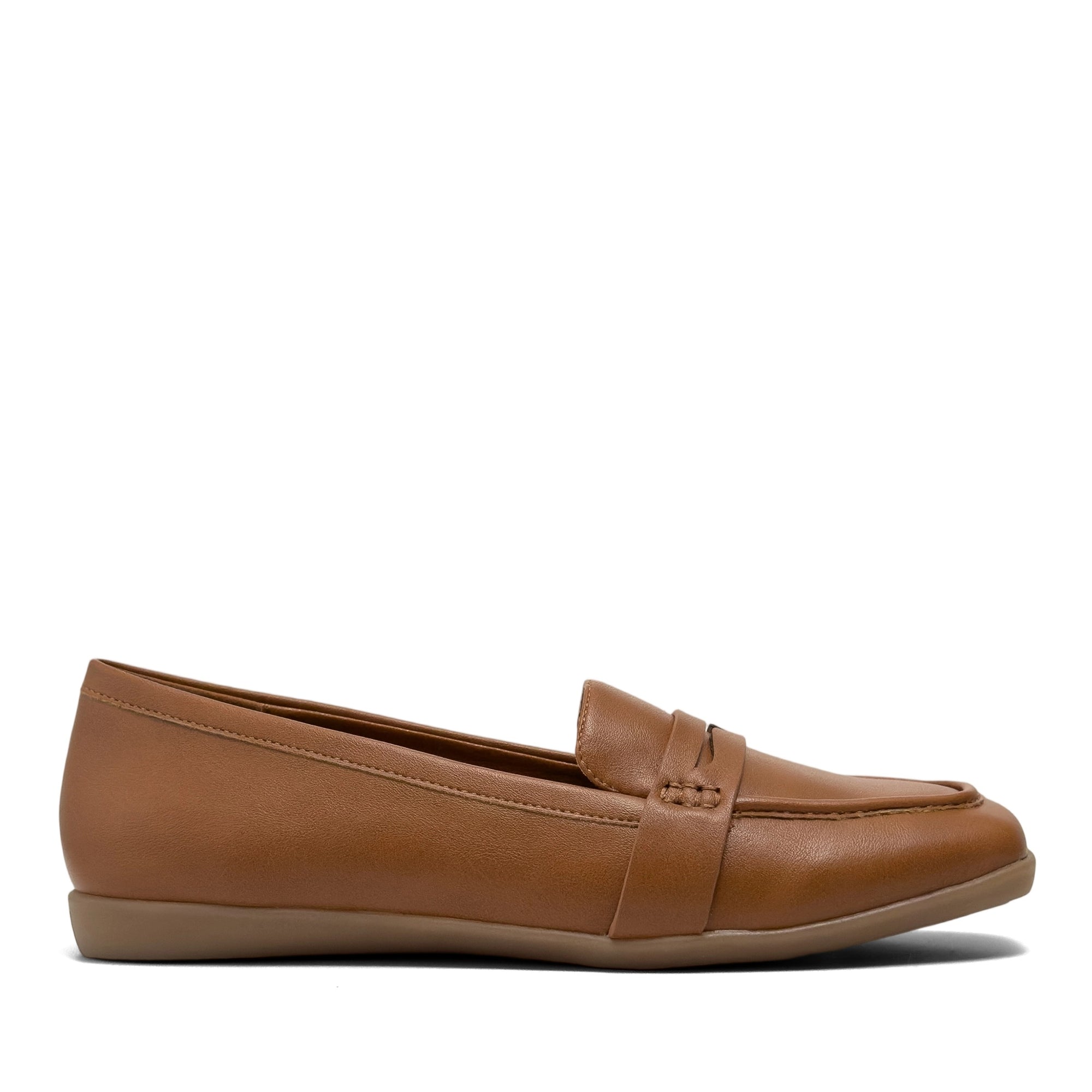 Kody Casual Loafer | Chestnut Faux Nappa
