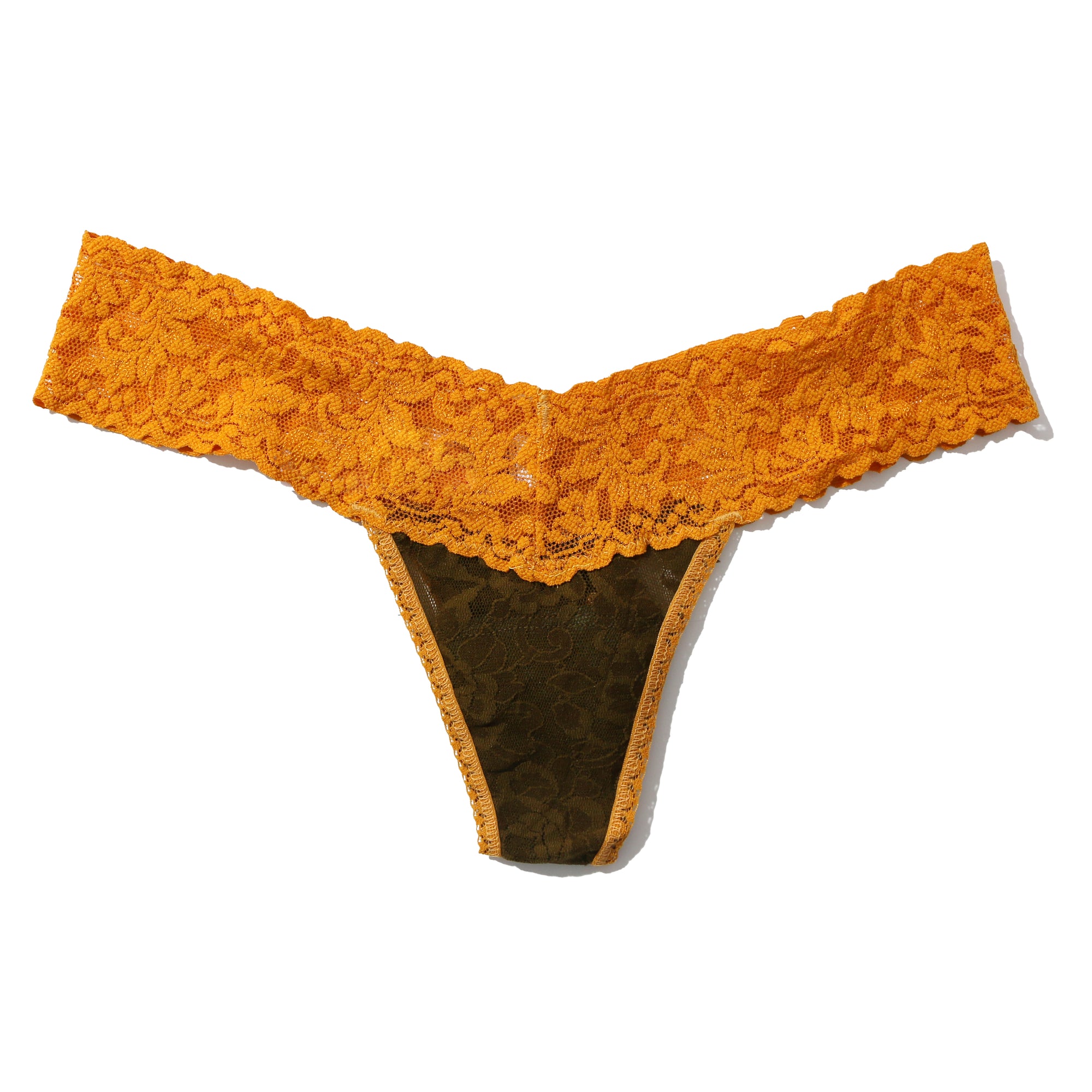 Signature Lace Low Rise Thong | Olvg/Spay