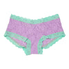 Signature Lace Boyshort | Lavender Sachet/Tulum Green