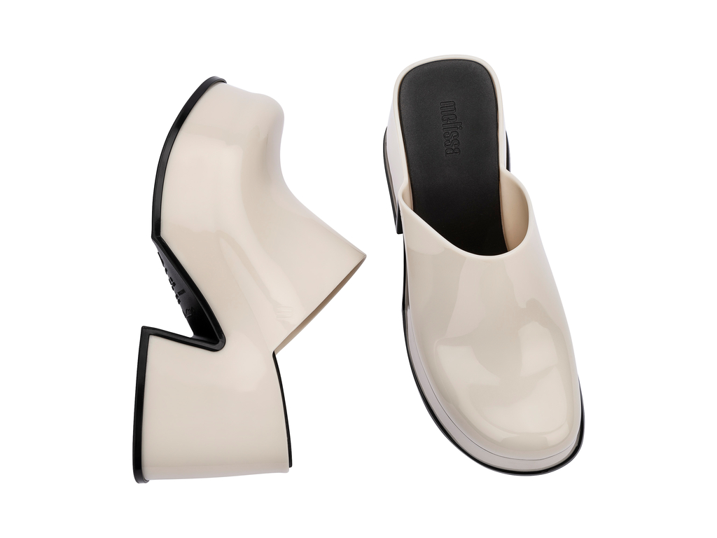 Womens | Mia Heel | Beige/Black